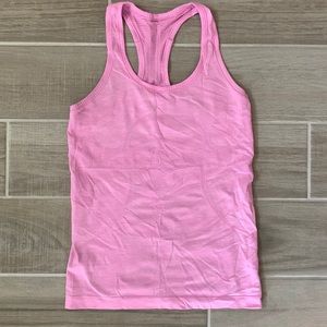 Lululemon run swiftly pink tank